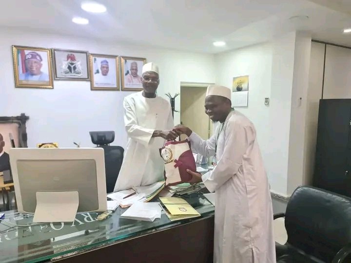 Fulafia VC Abdul Rahman visits education minister