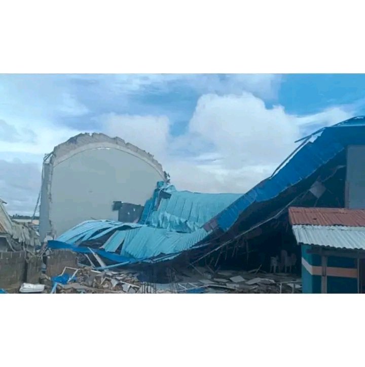 One Dies, Four Injured As Dunamis Church Building Collapses In Benue state