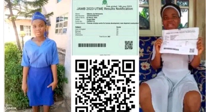 JUST-IN:Mmesoma, The JAMB Girl gains scholarship Overseas For Studies.