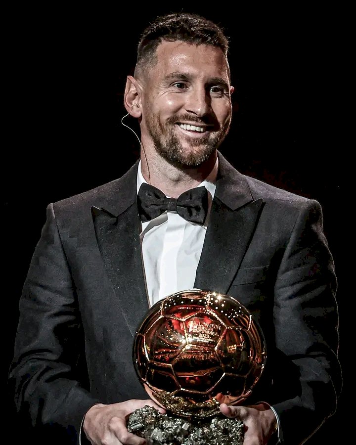 JUST-IN:Loniel Messi wins 2023 Ballon d’Or