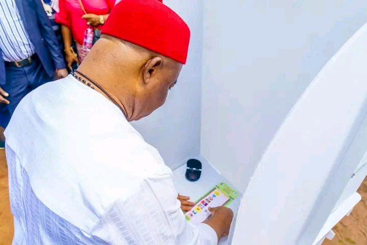 BREAKING:Imodecide2023-INEC declares Hope Uzodimma winner of Imo governorship election