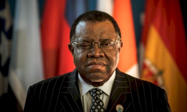 JUST-IN:Namibia’s President Hage Geingob dies at 82.