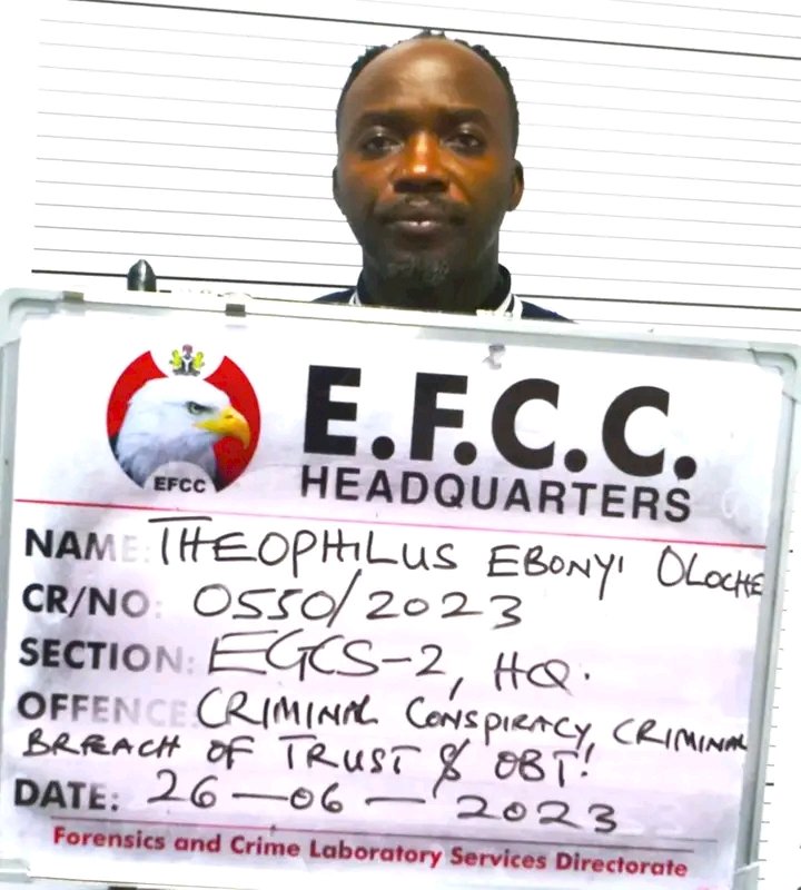 JUST-IN:EFCC Arrests Pastor for N1.3billion Fake Grants, Money Laundering.