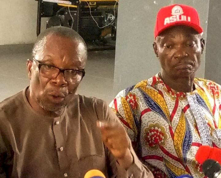 JUST-IN:ASUU Sets to embark on strike,gives FG 2 weeks to reinstate governing councils, resolve 2009 agreement.