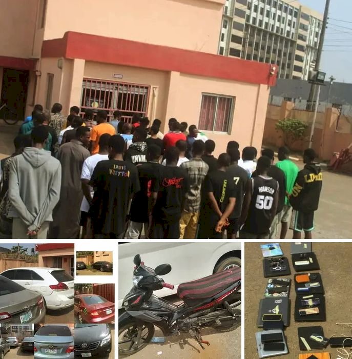 EFCC Arrests 14 FUTA Undergraduates, 19 Others for Suspected Internet Fraud.