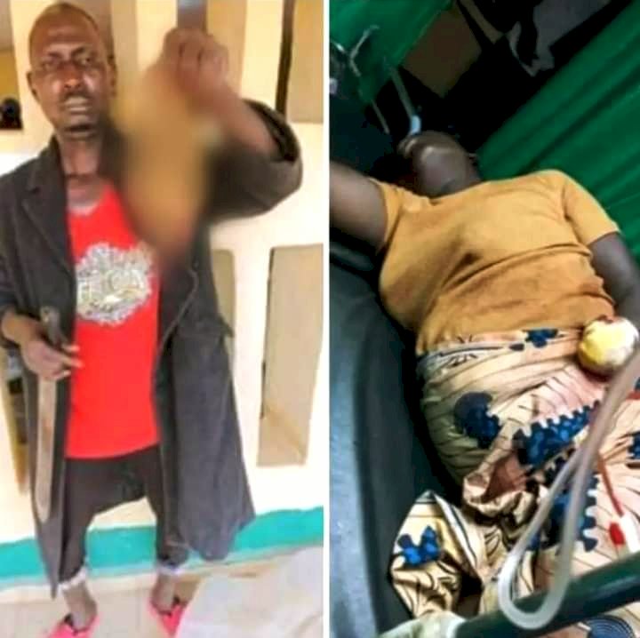 Police Inspector detained for cutting off his pregnant wife’s hand over #3000 in Jos.